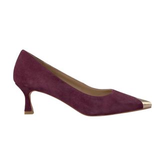 Alma En Pena Metallic Toe Cap Shoe - Dames - Pumps - Rood - 36 EU - Schoenen
