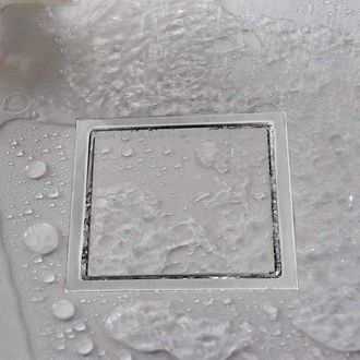 OEM Desag&uuml;e De Piso Cuadrado De Acero Inoxidable, Antiolor, Rejilla De Desag&uuml;e De Piso Anti, Obstrucci&oacute;n Para Cocina, Inodoro, Garaje Y S&oacute;tano