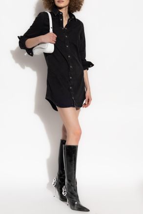 Diesel Denim Dress DE-EAZY, Womens, Black