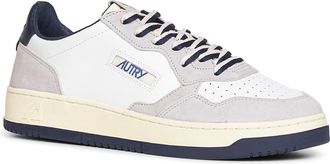Autry Mens Sneakers Medalist Low White Leather Calf Trainers