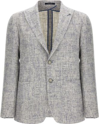 Tagliatore Viscose Mens Blazer