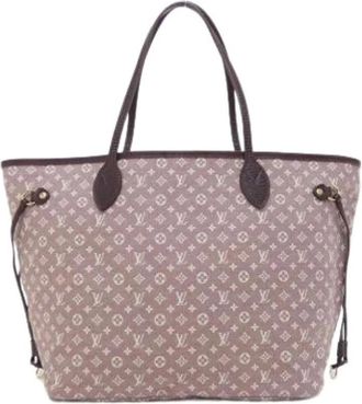 Louis Vuitton Pre-owned Tote Bags, female, Pink, Size: ONE SIZE Pre-owned Neverfull MM Tote Bag