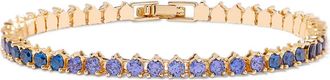 Brook & York Isabella Birthstone Tennis Bracelet in Gold-Sept at Nordstrom