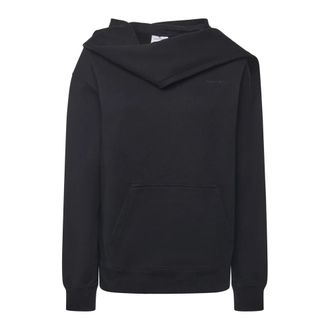 Courr&egrave;ges Hoodie Scarf Embroidered