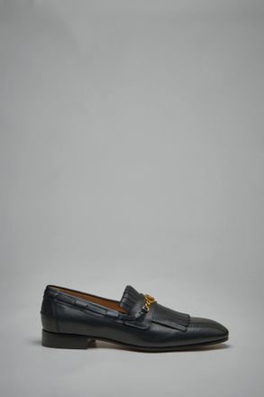 Valentino VLogo Signature Kidskin Loafer with Fringes