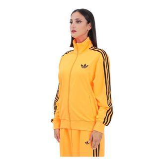 adidas Mujer, Sudaderas, Naranja, Talla: XS