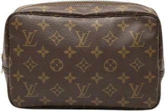 Louis Vuitton Pre-owned Clutches, female, Brown, Size: ONE SIZE Pre-owned Fabric Clutch