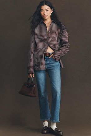 Frame Denim The Reboot Crop Mid-Rise Bootcut Jeans