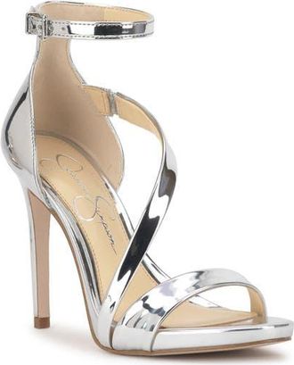 Jessica Simpson Rayli Sandal in Silver at Nordstrom, Size 6.5