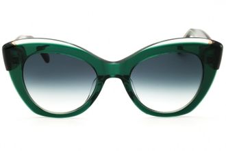 Kate Spade New York KSDOMINICAS Cat Eye Acetate Sunglasses - Green