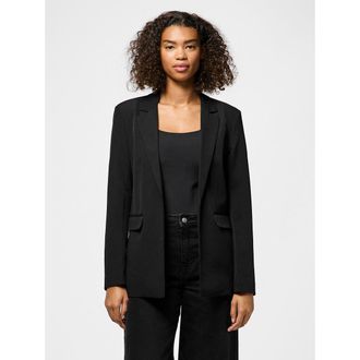 Pieces Blazer met luipaardvoering