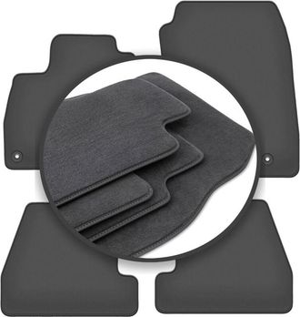 OEM Alfombrillas Premium Para Ford Focus Mk3 Fl Sed&aacute;n, Familiar, Hatchback (2017-2020)