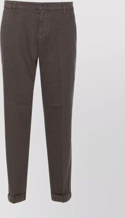 Dondup regular-fit straight-leg trousers