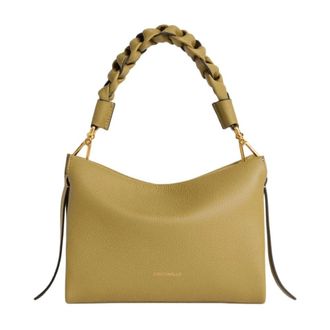 Coccinelle Boheme Small - Dames - Schoudertassen - Groen - ONE Size - Leer - Tassen