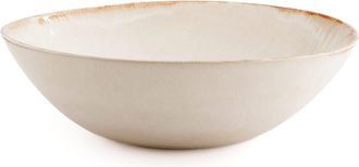 Bazar Bizar Bol de gres en blanco 27x27x10 cm