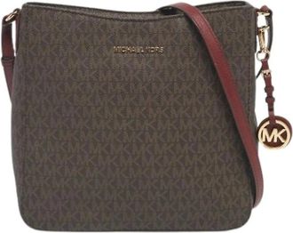 Michael Kors Pre-owned Cross Body Bags, female, Multicolor, Size: ONE SIZE Pre-owned Canvas Shoulder Bag