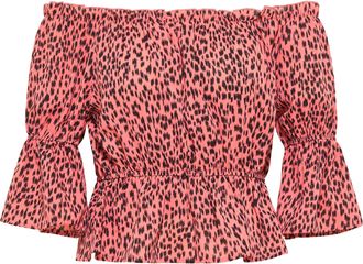 Izia carmen blouse Dames roze/zwart
