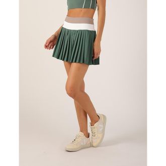 Glyder Point Skirt in Smoky Basil/latte/white at Nordstrom, Size X-Large