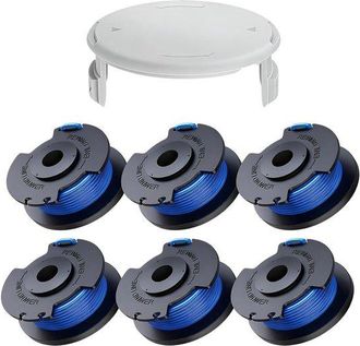 No Brand Dailygoods - 6 Piezas De Alambre Universal Para Desbrozadora Con Tapa