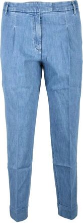 Jacob Cohen Boy with Cuff Jeans - Light Blue