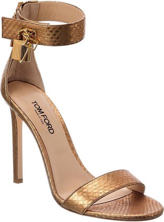Tom Ford Snakeskin Sandal