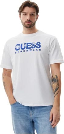 Guess Hombre, Camisetas, Blanco, Talla: XL