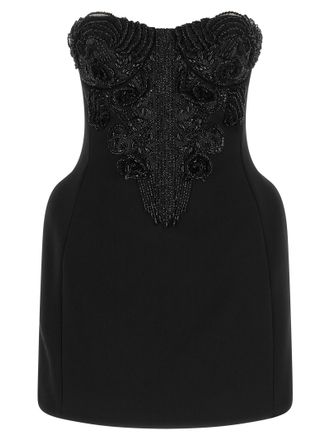 Elisabetta Franchi Black Polyester Short Womens Dress