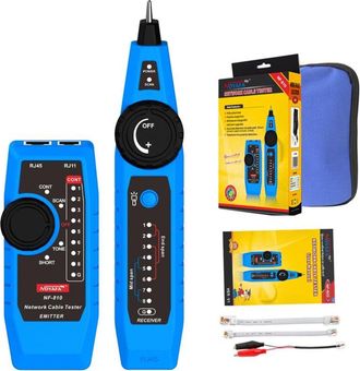 OEM Comprobador De Red Multifunci&oacute;n Nf-810, Rastreador De Cables De Red Lan Ethernet Con Comprobador De L&iacute;nea Telef&oacute;nica, Escaneo De L&iacute;nea De Red, Escaneo
