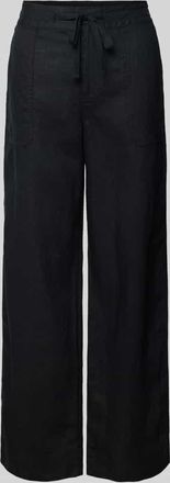 Lauren Ralph Lauren Shaped Fit T-Shirt aus reiner Baumwolle in Jeansblau, Gr&ouml;&szlig;e 36