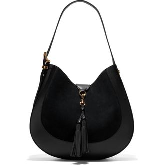 Cole Haan Catarina Large Hobo Bag in Black at Nordstrom