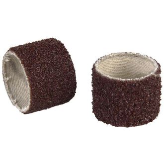 cofan Cofan - Manguito Abrasivo De Lija 19x25 G-24 Caja 100 Unid., Manguitos De Corind&oacute;n-&oacute;xido De Aluminio Para Trabajar El Acero