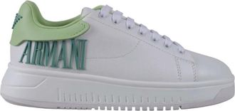 Emporio Armani Witte lage sneakers X3X024Xr 127C683 - Dames - Sneakers - Wit - 41 EU - Schoenen