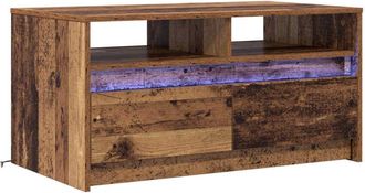 vidaXL Coffee Table Old Wood 90 x 50 x 45 cm Engineered Wood vidaXL