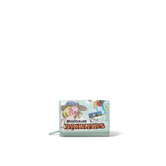Braccialini Portafoglio piccolo Tua Cartoline Bahamas - - Accessories - Donna - Blu - ONE SIZE