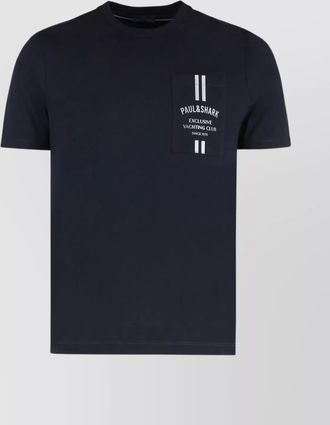 Paul & Shark cotton regular-fit crew-neck short-sleeve t-shirt