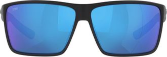 Costa 63mm Polarized Oversize Square Sunglasses in Blue Mirror at Nordstrom