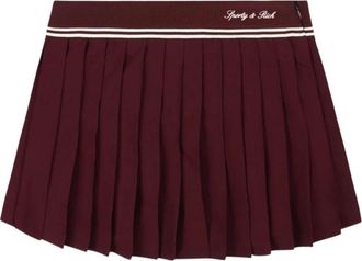 Sporty & Rich Abigail Skirt - Dames - Korte rokken - Rood - M - Rokken