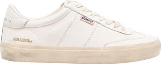 Golden Goose White Leather Soul Star Sneakers