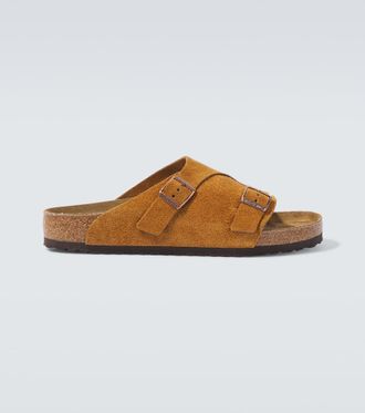Birkenstock Mules Zürich in suede