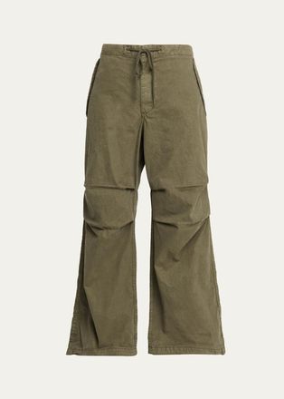 Re/Done Outer Mid-Rise Slouchy Drawstring Pants