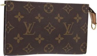 Louis Vuitton Pre-owned Clutches, female, Brown, Size: ONE SIZE Pre-owned Vintage Canvas Clutch