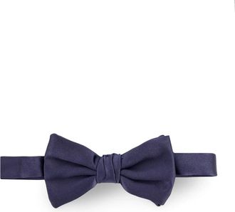 Giorgio Armani Zijden Vlinderdas - Heren - Accessoires - Blauw - ONE Size - Accessoires