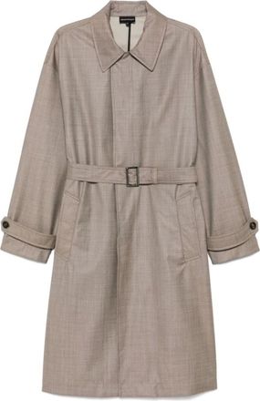 Emporio Armani Hombre, Abrigos, Beige, Talla: L