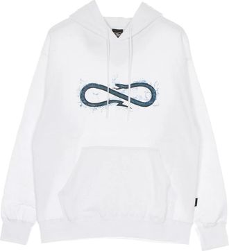 PROPAGANDA Logo Water Hoodie Wit Lange Mouw - Heren - Hoodies - Wit - XL - Katoen - Hoodies & sweatvesten