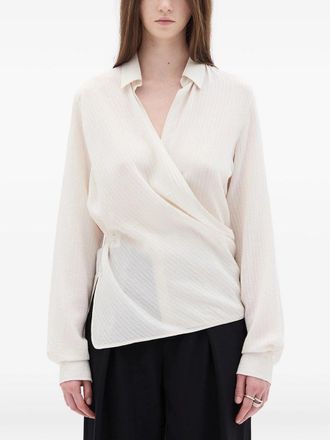 Ann Demeulemeester Alba Asymmetric Wrap Shirt
