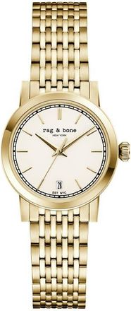 Rag & Bone Reign Bracelet Watch, 32mm in Gold-Tone at Nordstrom