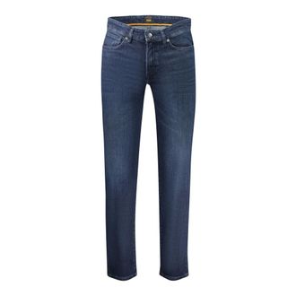 HUGO BOSS Jeans, Heren, Blauw, W33 L32, Katoen, Re. Maine Bc-C Straight Jeans