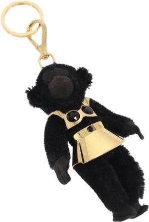 Prada Pre-owned Metal Key-holder - Dames - Vintage Accessoires - Zwart - ONE Size - Vintage