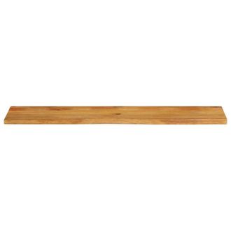 Berkfield Home Table Top Live Edge 180x30x3.8 cm Solid Wood Mango in Brown