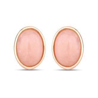 Rafaela Donata Womens Khushi Female Sterling Silver Earring - Rose Gold - One Size